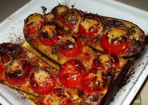 Sicilian Baked Eggplant