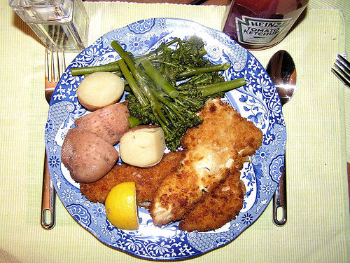 Haddock with an Olive Crust