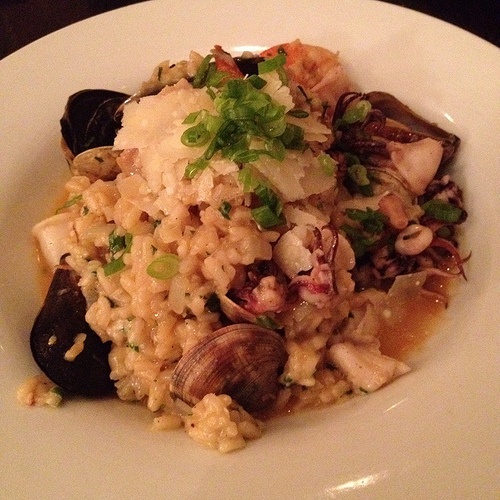 Chicken and Seafood Risotto
